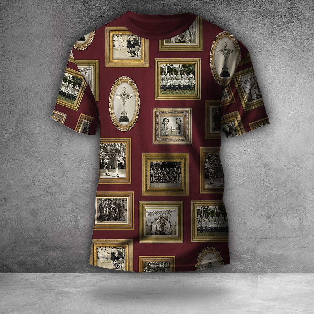 1999 Ryder Cup Shirt 3D 1999 US Ryder Cup Clothing USA Rydercup Apparel